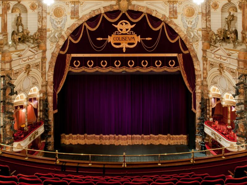 Coliseum stage
