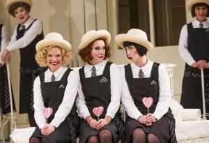 ENO'sThe Mikado Fiona Canfield, Mary Bevan and Rachael Lloyd 1 (c) Tristram Kenton