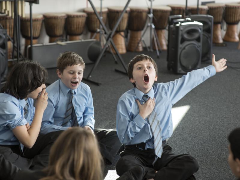 Secondary schools traviata singing project