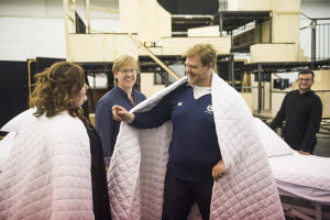 Heidi Melton (Isolde) and Stuart Skelton (Tristan) in rehearsals for ENO Tristan & Isolde